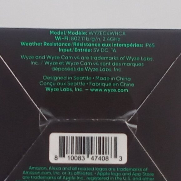 WAYZE CAMERA INDOOR/OUTDOOR 2.5K COLOUR NIGHT VISION PLUS A BUILT IN SPOT-LIGHT - Picture 4 of 13